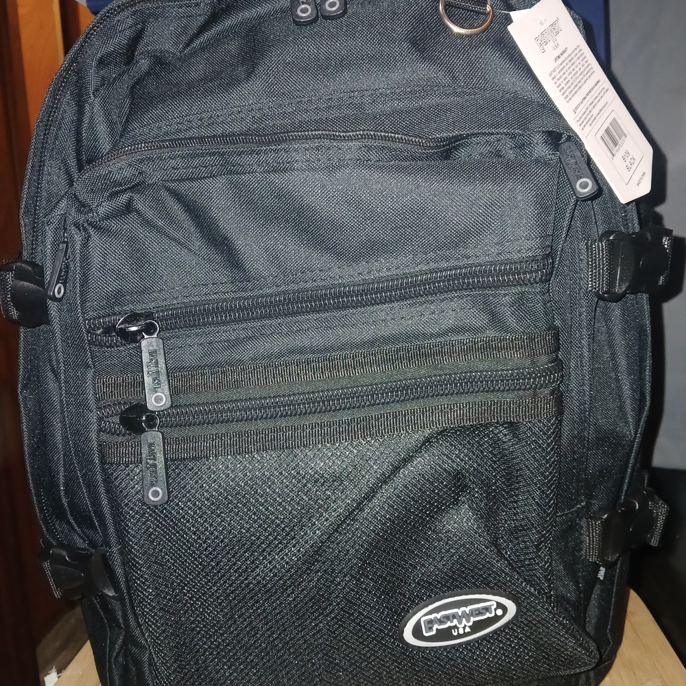 Versatile Black Backpack by [Brand]